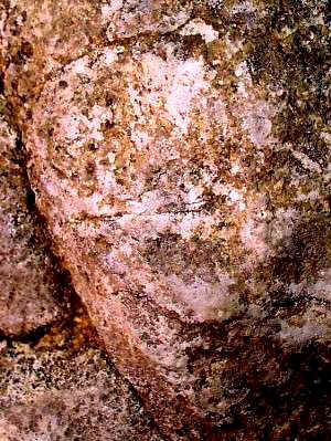 Human Face Image - Artifact from Day's Knob Archaeological Site