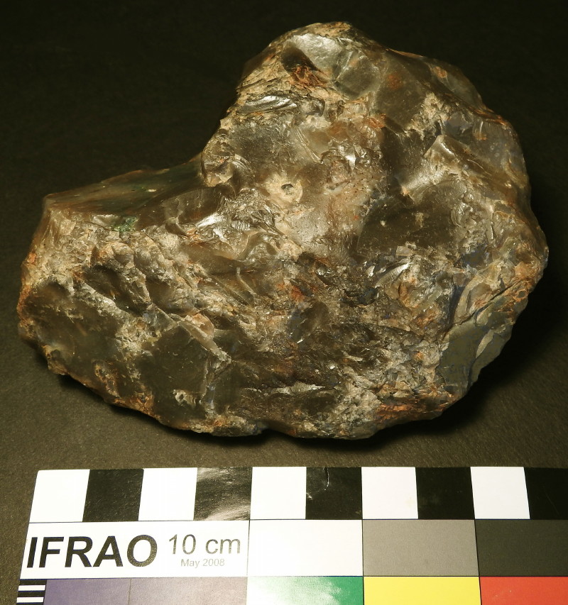 Palaeolithic Flint Scraper/Chopper, Gro Pampau, Northern Germany