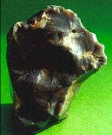 German Flint Stargazer - Figure Stone Artifact from Gro Pampau