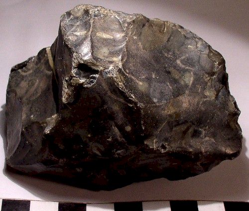 Acheulean Hand Axe or Chopper - Charles Belart Collection