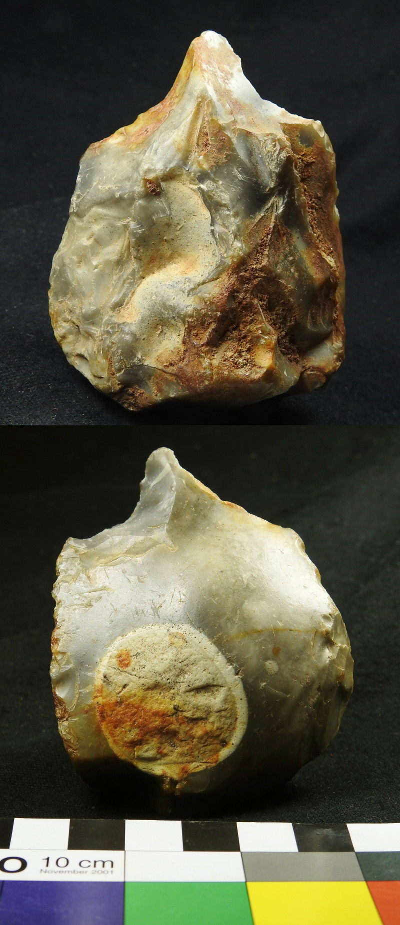 Palaeolithic Flint Pick, Gro Pampau, Northern Germany