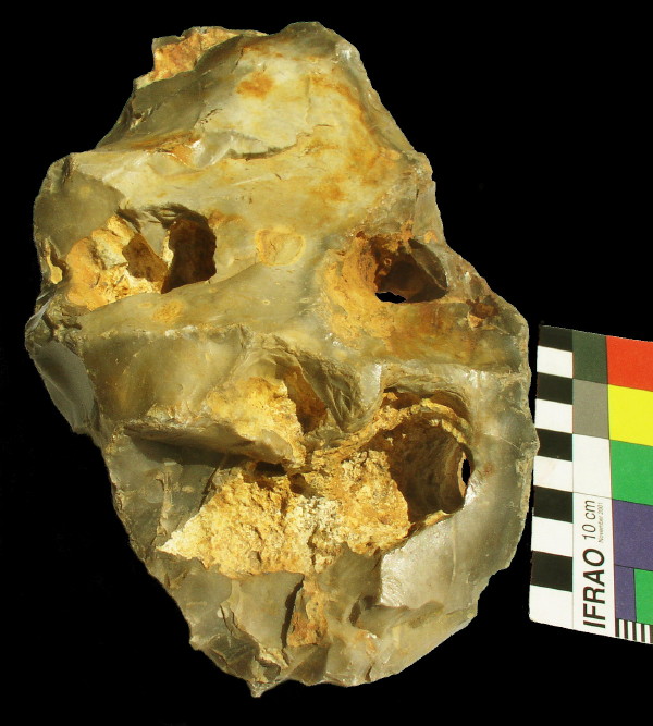 Flint "Mask", Gro Pampau Artifact, Northern Germany