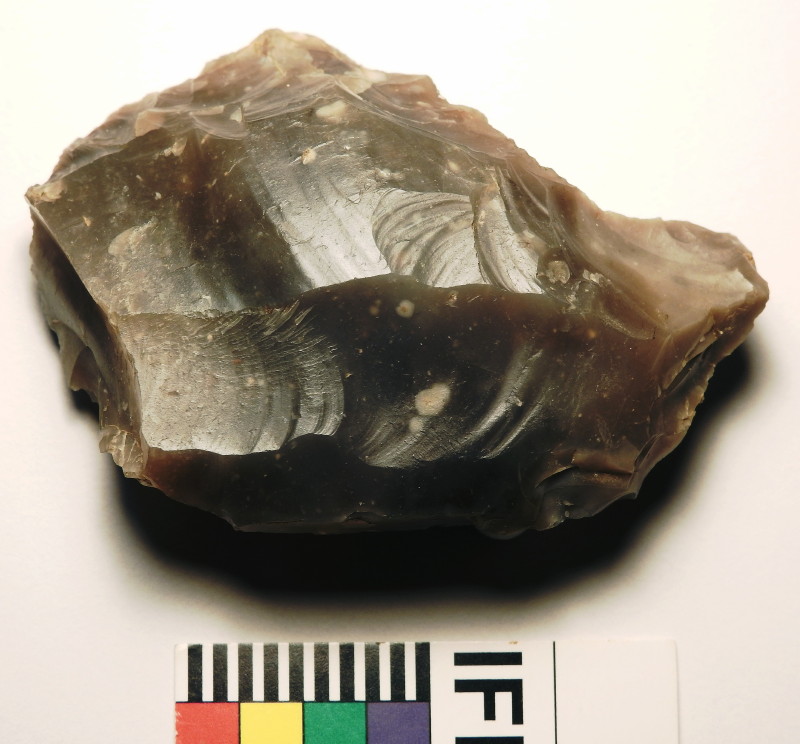 Palaeolithic Flint Hand Tool, Gro Pampau, Northern Germany